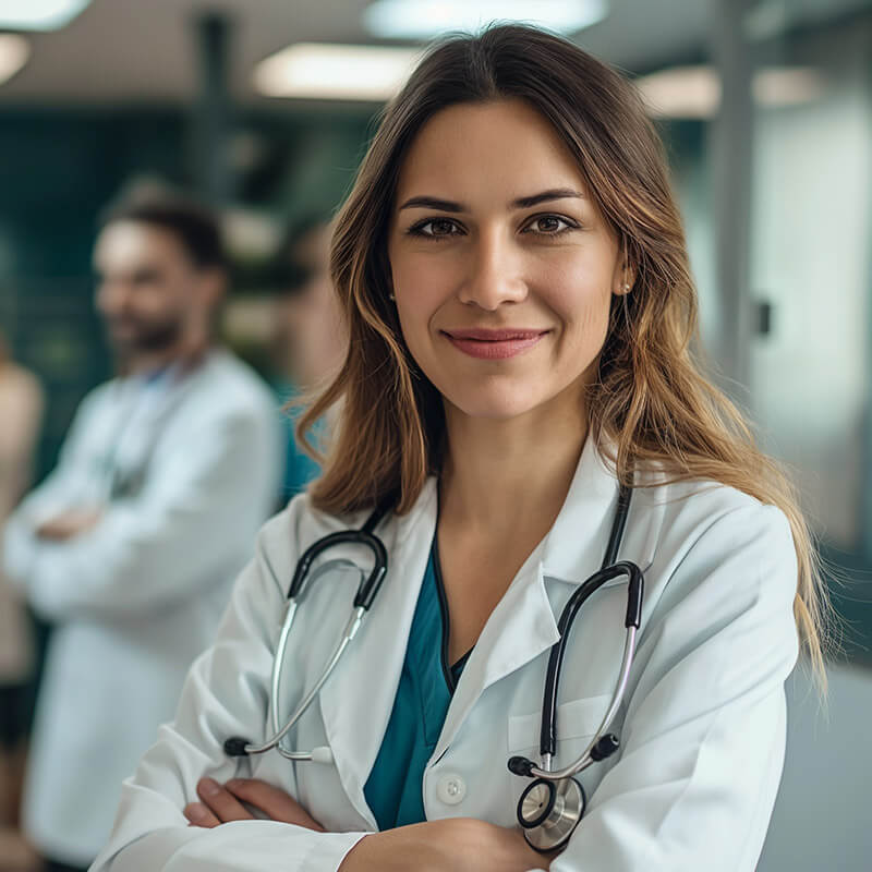 [Replace] Caregiver using a digital health tablet or monitoring device